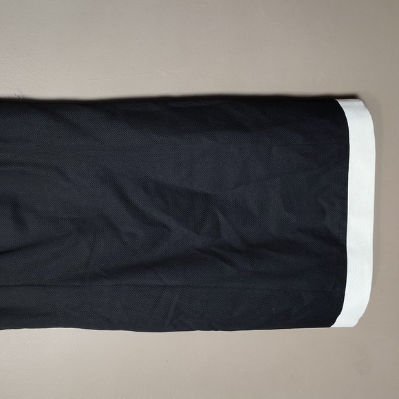 Ann Taylor Black And Cream White Trim Dress Size 6 - Picture 4 of 8